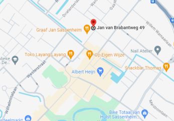 Route naar Jan van Brabantweg 49 Sassenheim